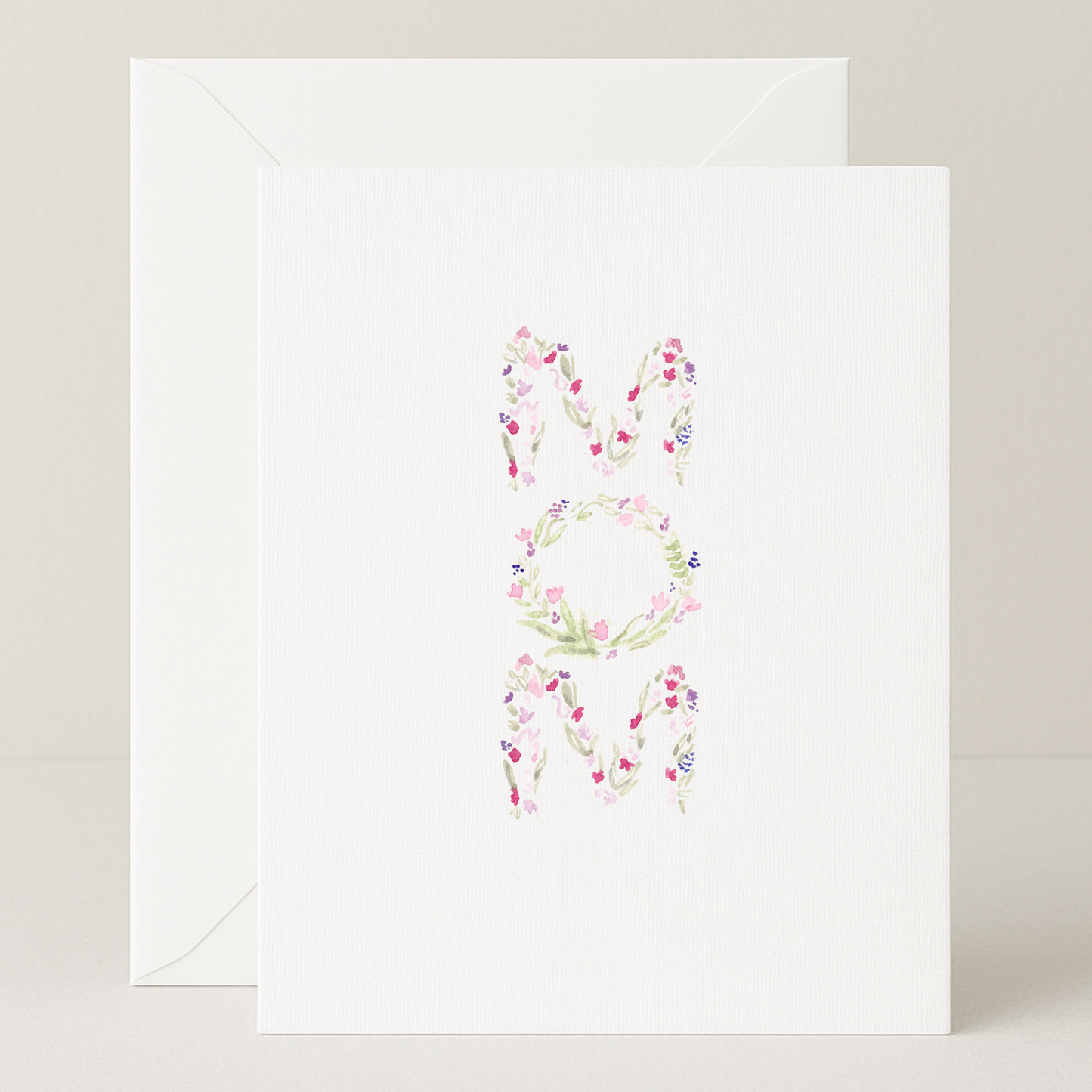 Floral Mom Card