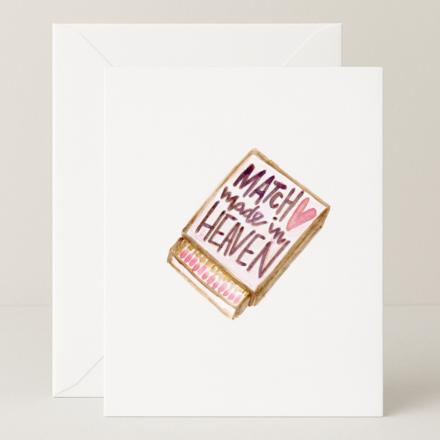 Match Made In Heaven Love Card