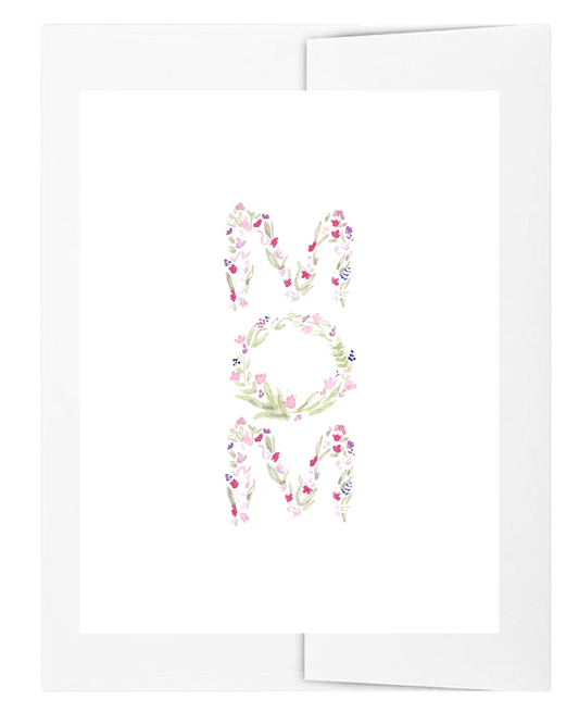 Floral Mom Card