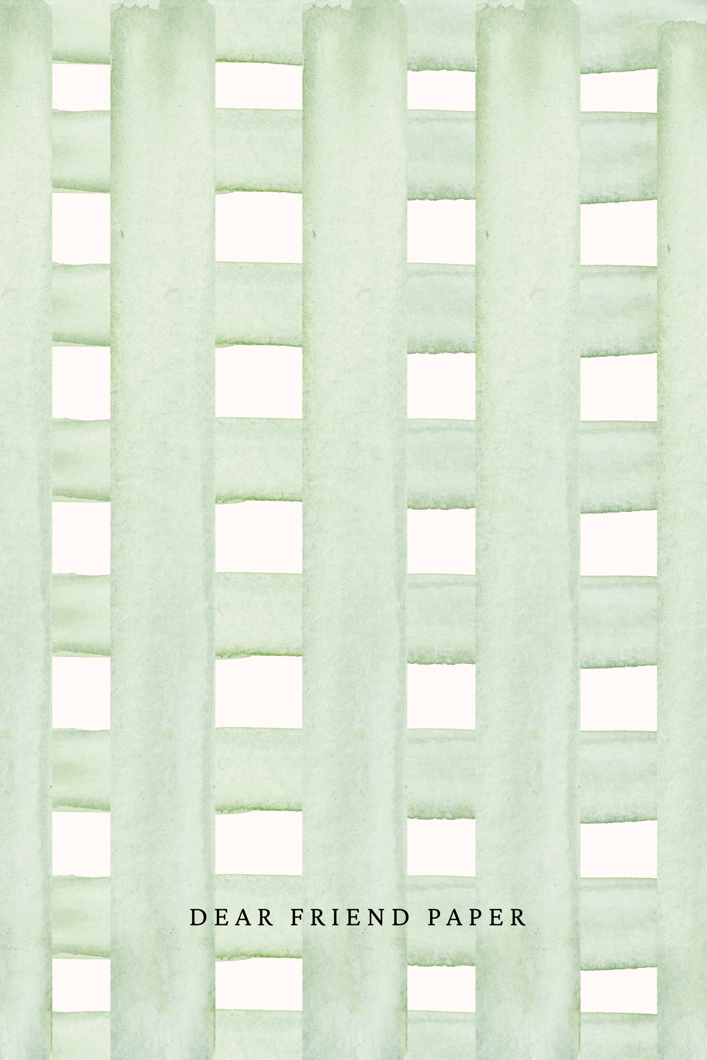 Gingham Christmas Card Editable Template