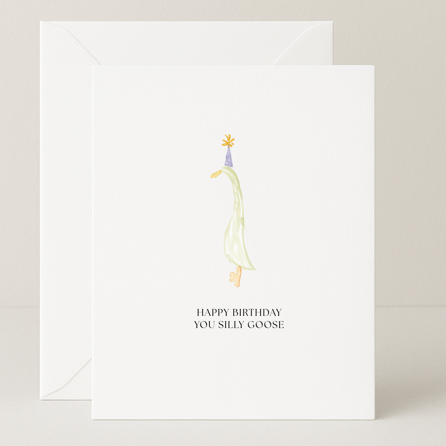Silly Goose Birthday Card