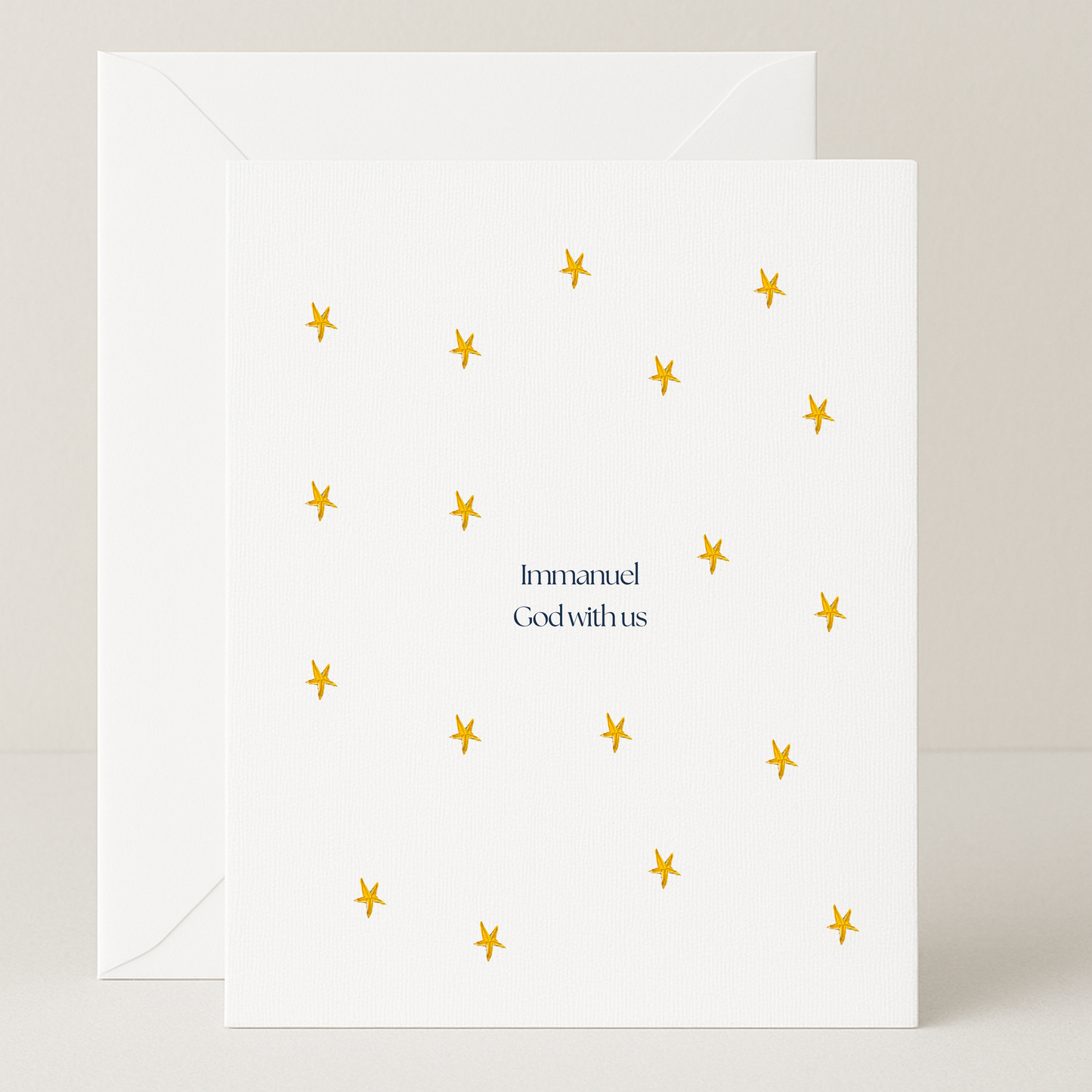 Starry Night Christmas Card