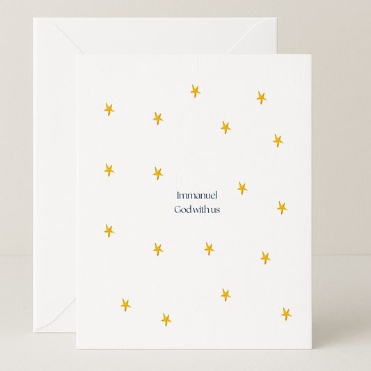 Starry Night Christmas Card