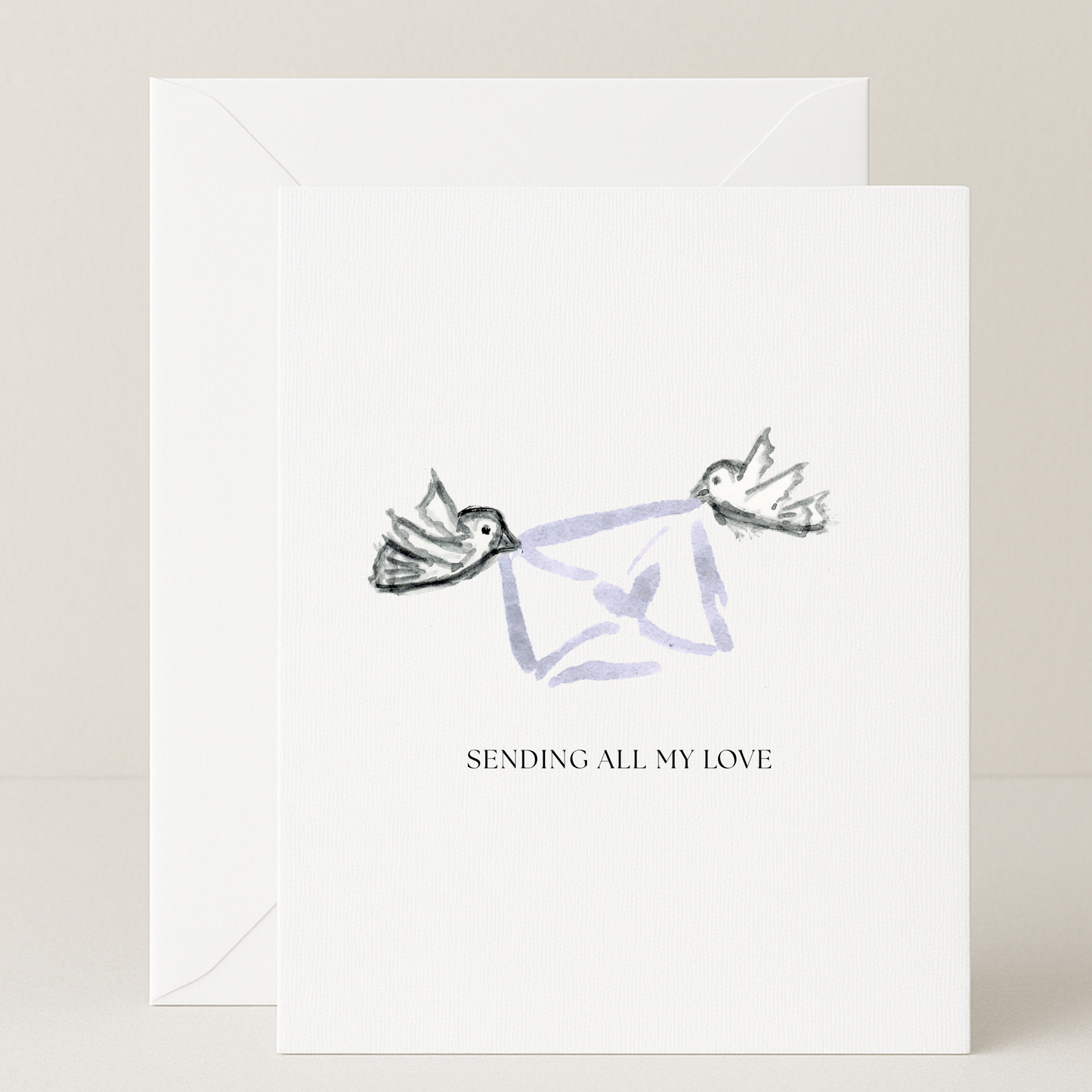 Sending All My Love Love Card