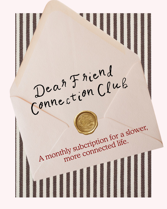 Connection Club by Dear Friend Paper