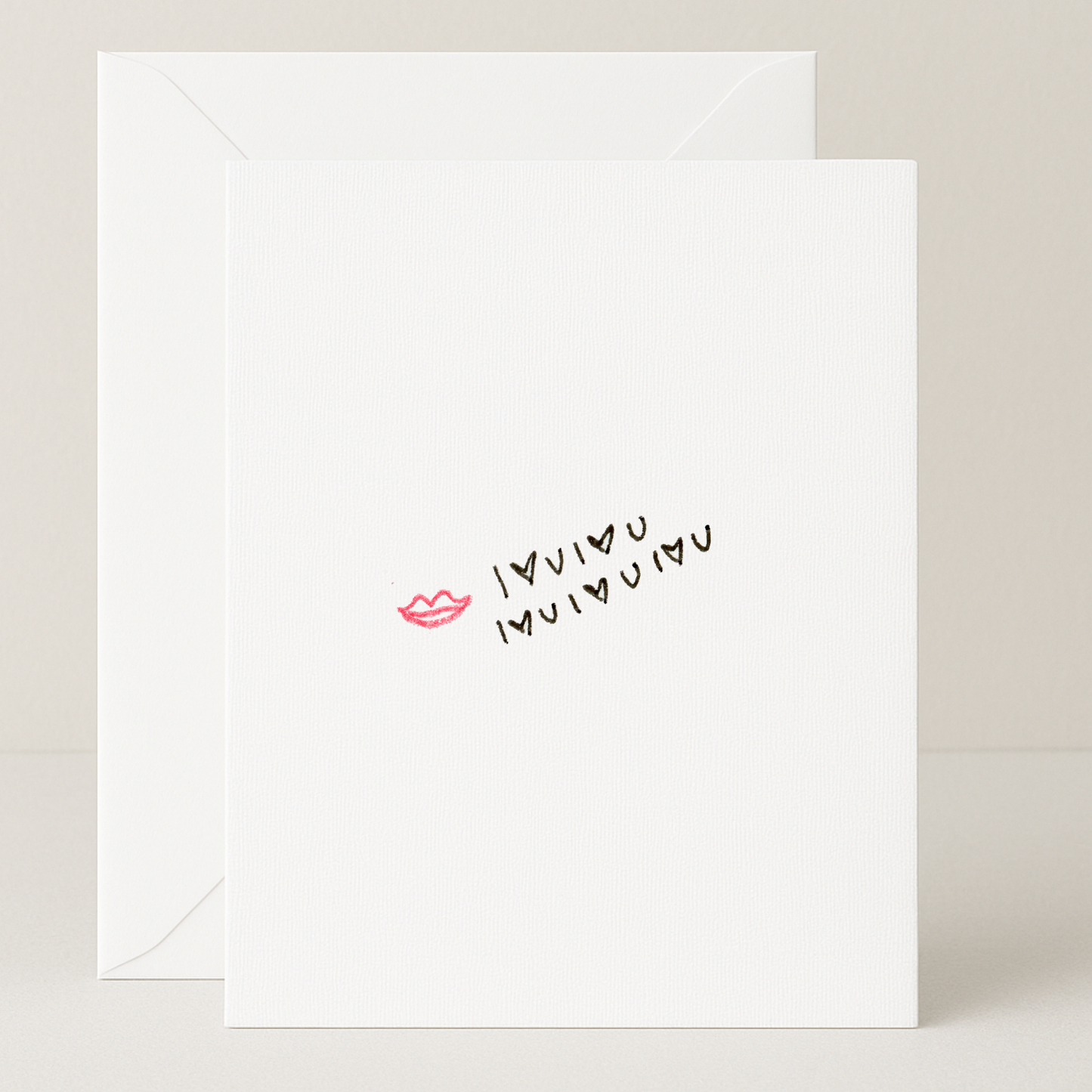 I Love You Love Card